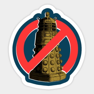 Daleks Banned Sticker